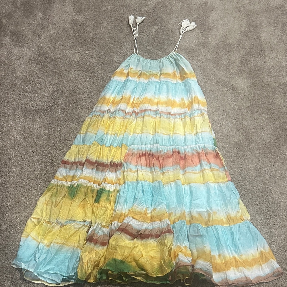 Colorful Striped  Dress